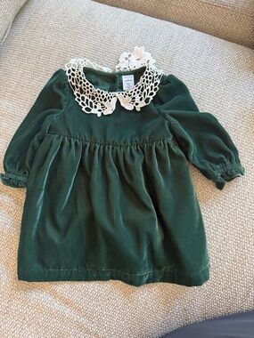 Nordstrom Green dress 6 months
